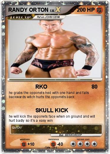 Pokemon RANDY ORTON
