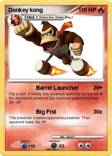 Pokemon Donkey kong