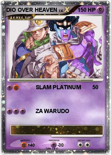 Pokemon DIO OVER HEAVEN