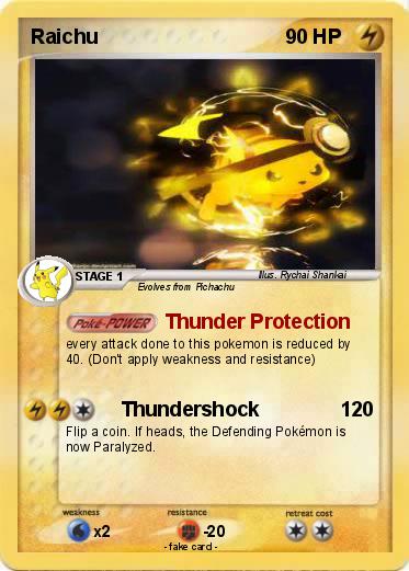 Pokemon Raichu