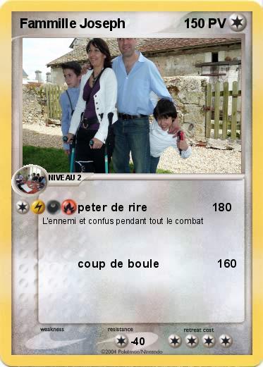 Pokemon Fammille Joseph