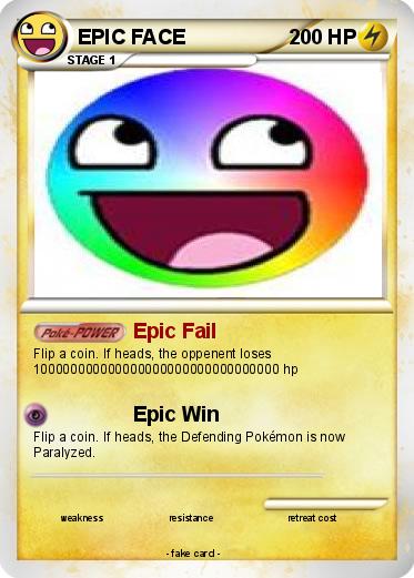 Pokemon EPIC FACE