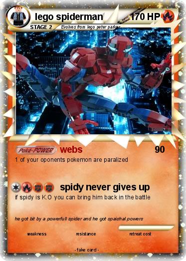 Pokemon lego spiderman