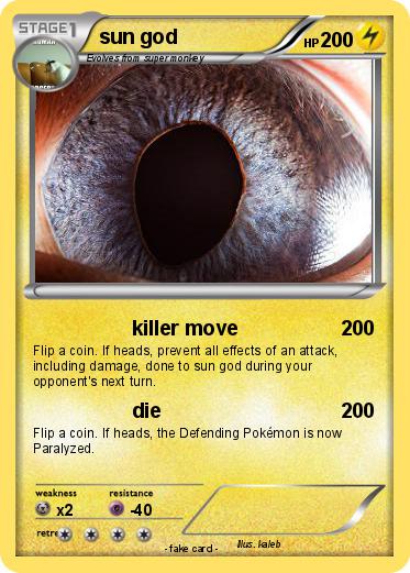 Pokemon sun god