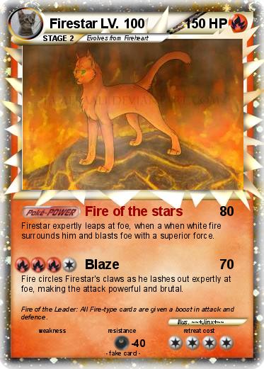 Pokemon Firestar LV. 100