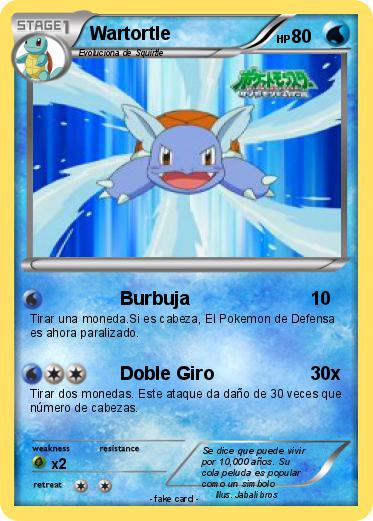 Pokemon Wartortle