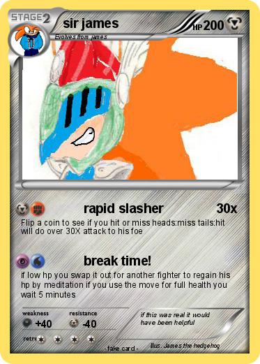 Pokemon sir james