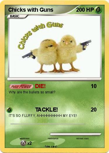 Pokemon Chicks with Guns