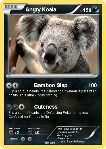 Pokemon Angry Koala