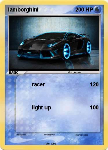 Pokemon lamborghini