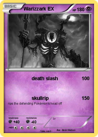 Pokemon Warizzark EX