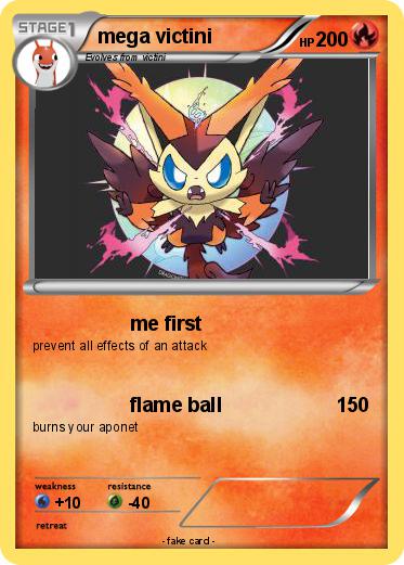 Pokemon mega victini