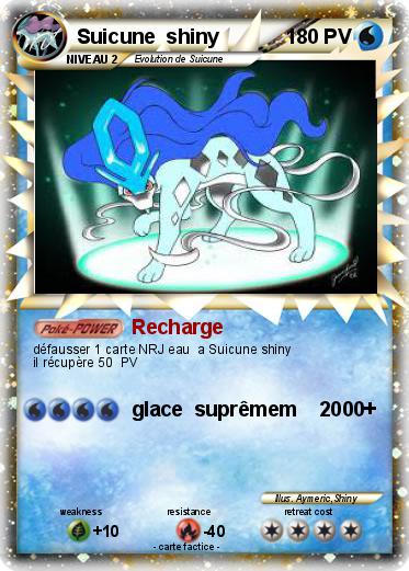 Pokemon Suicune  shiny