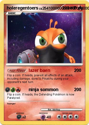 Pokemon holeregentoers