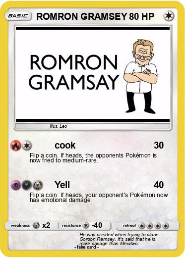 Pokemon ROMRON GRAMSEY