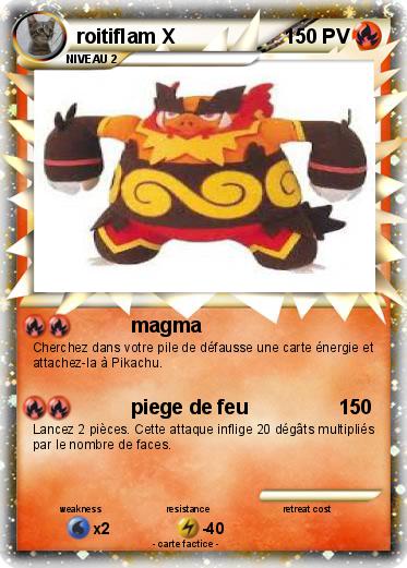 Pokemon roitiflam X