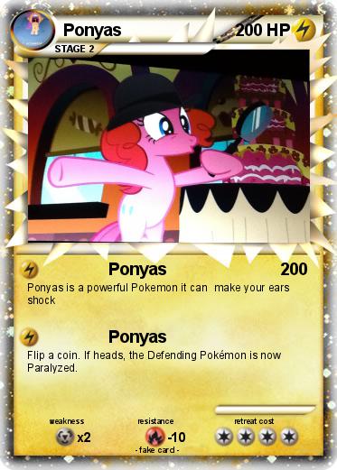Pokemon Ponyas