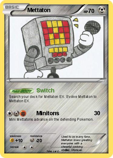 Pokemon Mettaton