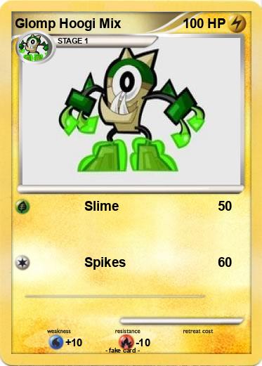Pokemon Glomp Hoogi Mix