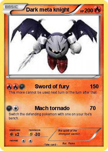 Pokemon Dark meta knight