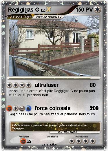 Pokemon Regigigas G