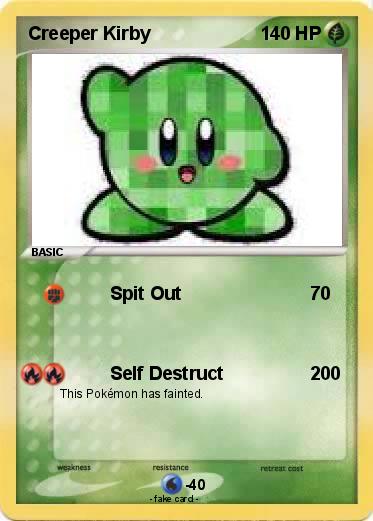 Pokemon Creeper Kirby