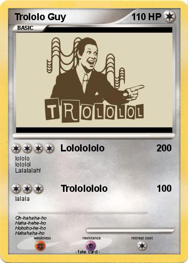 Pokemon Trololo Guy