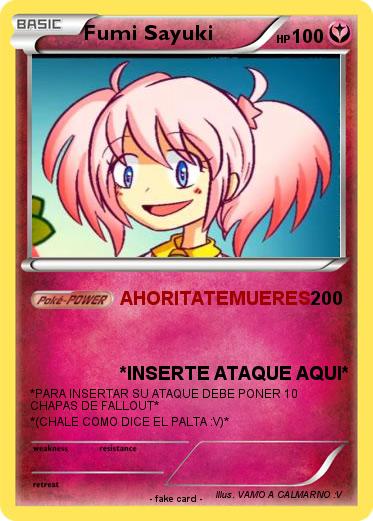 Pokemon Fumi Sayuki