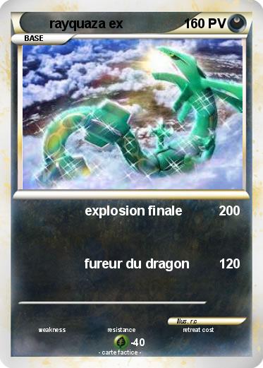 Pokemon rayquaza ex