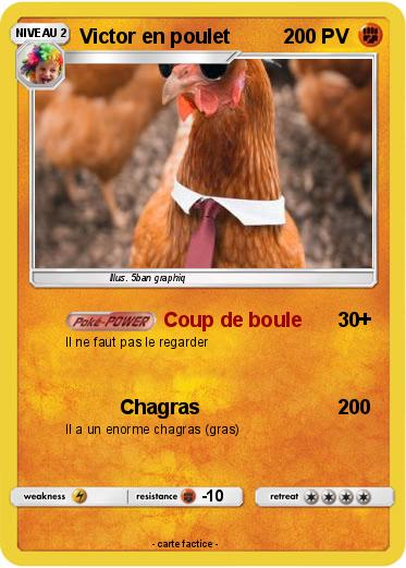 Pokemon Victor en poulet
