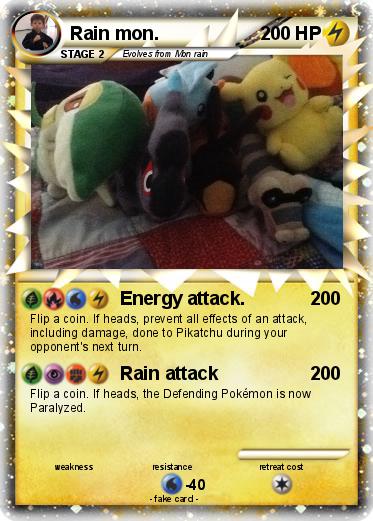 Pokemon Rain mon.