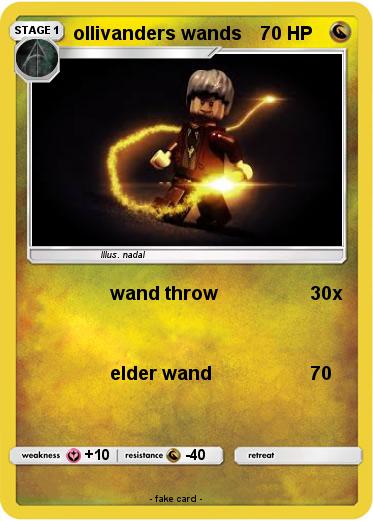 Pokemon ollivanders wands