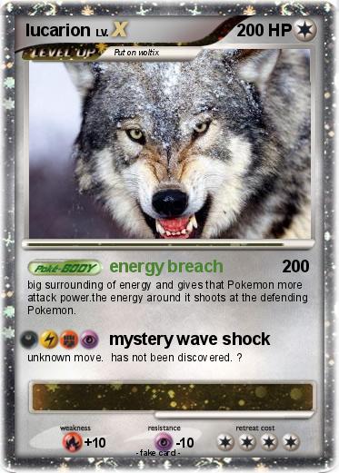 Pokemon lucarion