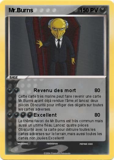 Pokemon Mr.Burns