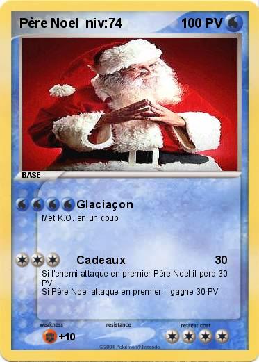 Pokemon Père Noel  niv:74