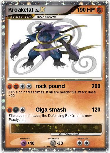 Pokemon Kroaketal