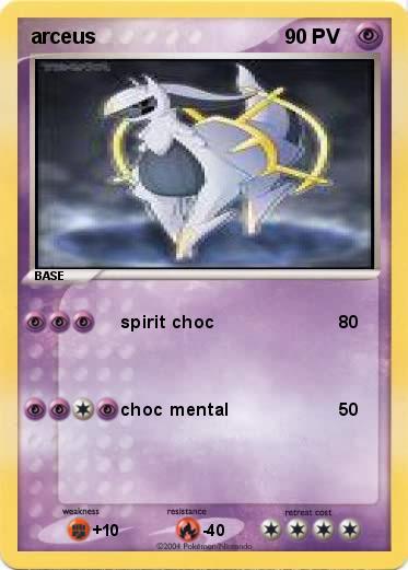 Pokemon arceus