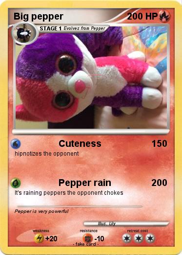Pokemon Big pepper