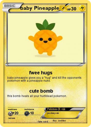Pokemon baby Pineapple