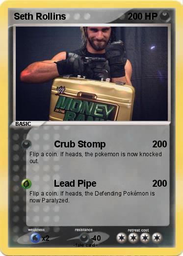 Pokemon Seth Rollins