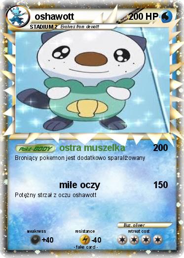 Pokemon oshawott