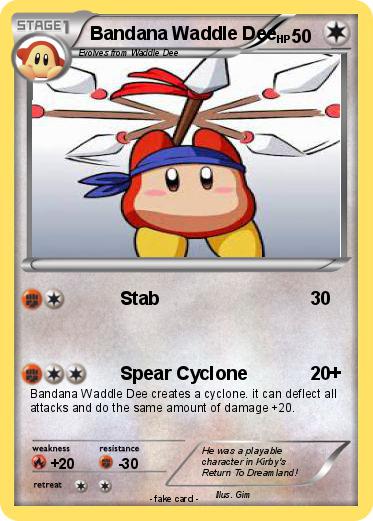 Pokemon Bandana Waddle Dee