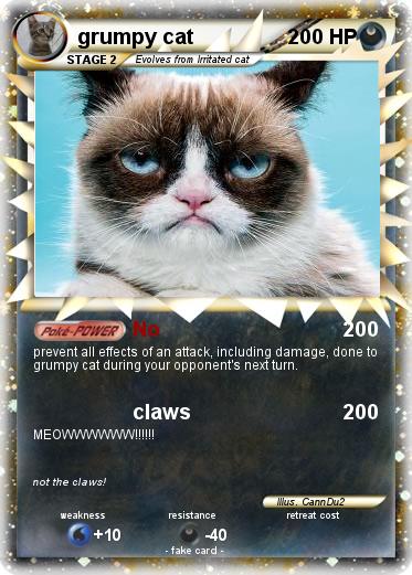 Pokemon grumpy cat