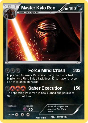 Pokemon Master Kylo Ren
