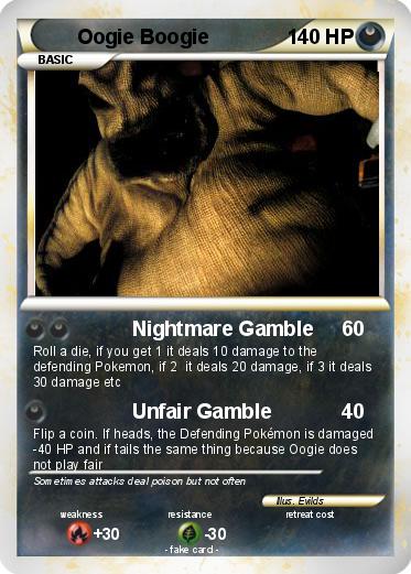 Pokemon Oogie Boogie