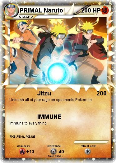 Pokemon PRIMAL Naruto