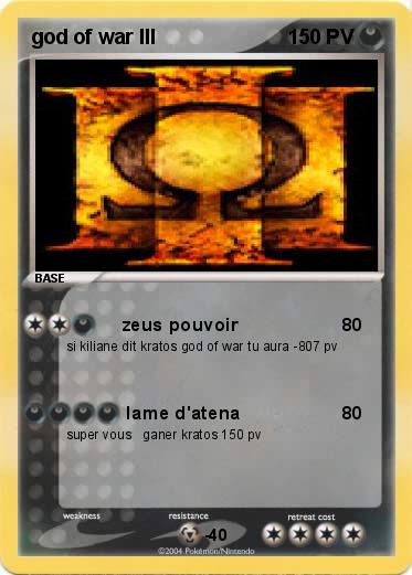 Pokemon god of war III