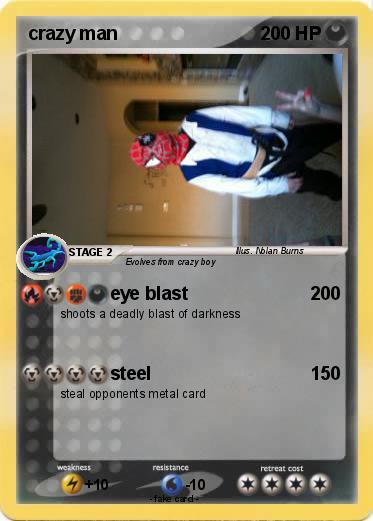 Pokemon crazy man
