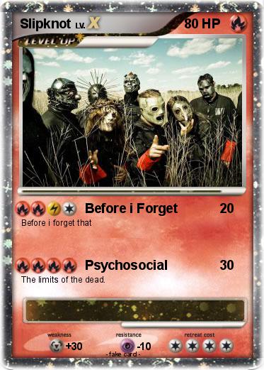 Pokemon Slipknot