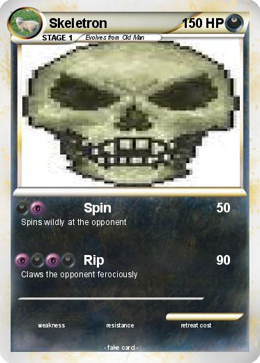 Pokemon Skeletron